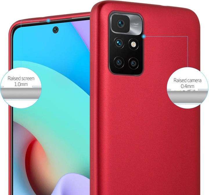 Produktbild Cadorabo TPU Matt Metallic Hülle (Xiaomi Redmi 10, Xiaomi Redmi Note 11)