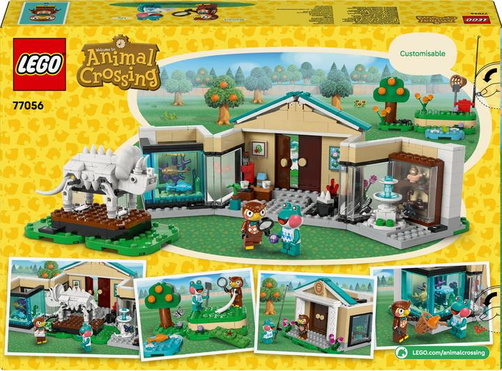 Actual product image LEGO Blathers's museum collection (LEGO Animal Crossing)