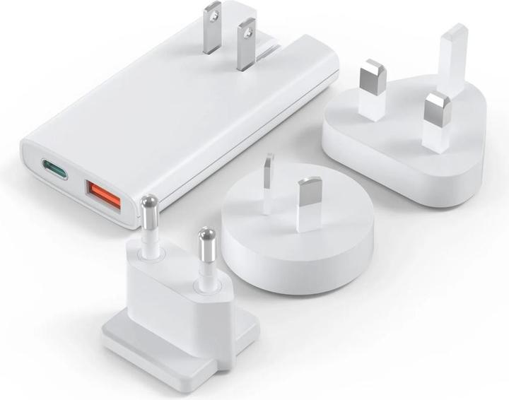 Image du produit Choetech Chargeur rapide USB-C et USB-A GaN (65 W, 2 ports)