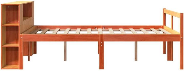 Image du produit vidaXL Bett mit Regal (140 x 190 cm)