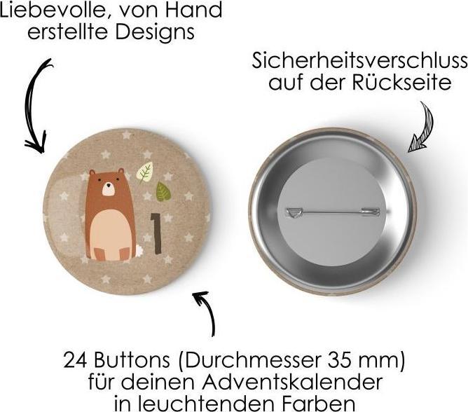 Actual product image Papierdrachen Forest animals - Set 7