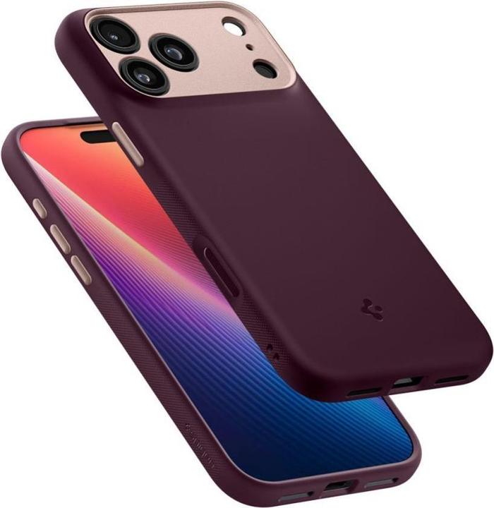 Actual product image Spigen - Caseology Nano Pop MagSafe - iPhone 17 Pro - Burgundy Bean (Apple iPhone 17 Pro)