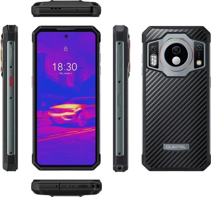 Actual product image Oukitel WP21 Ultra (256 GB, Black, 6.78", Dual SIM, 4G)