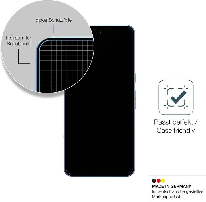 Produktbild Dipos Displayschutz Anti-Shock (2 Stück, Google Pixel 8 Pro)