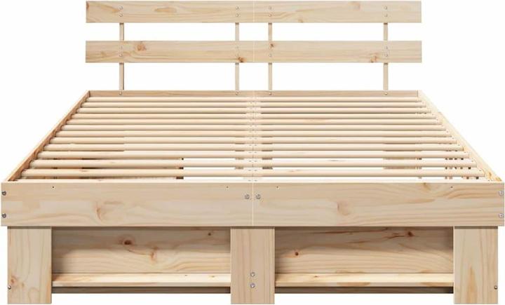 Actual product image vidaXL Holzbett (140 x 200 cm)