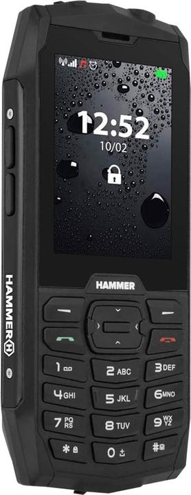 Actual product image Myphone HAMMER 4 (2.8 inch) feature phone (Black, Dual SIM, 2G)