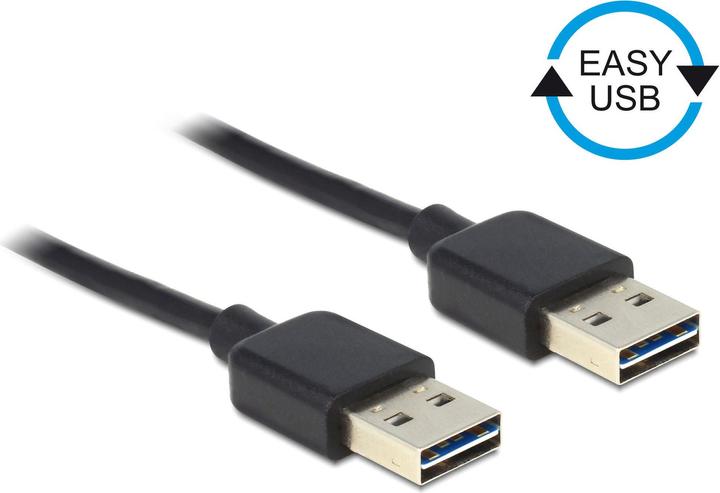 Produktbild Delock Easy USB A – USB A (2 m, USB 2.0)