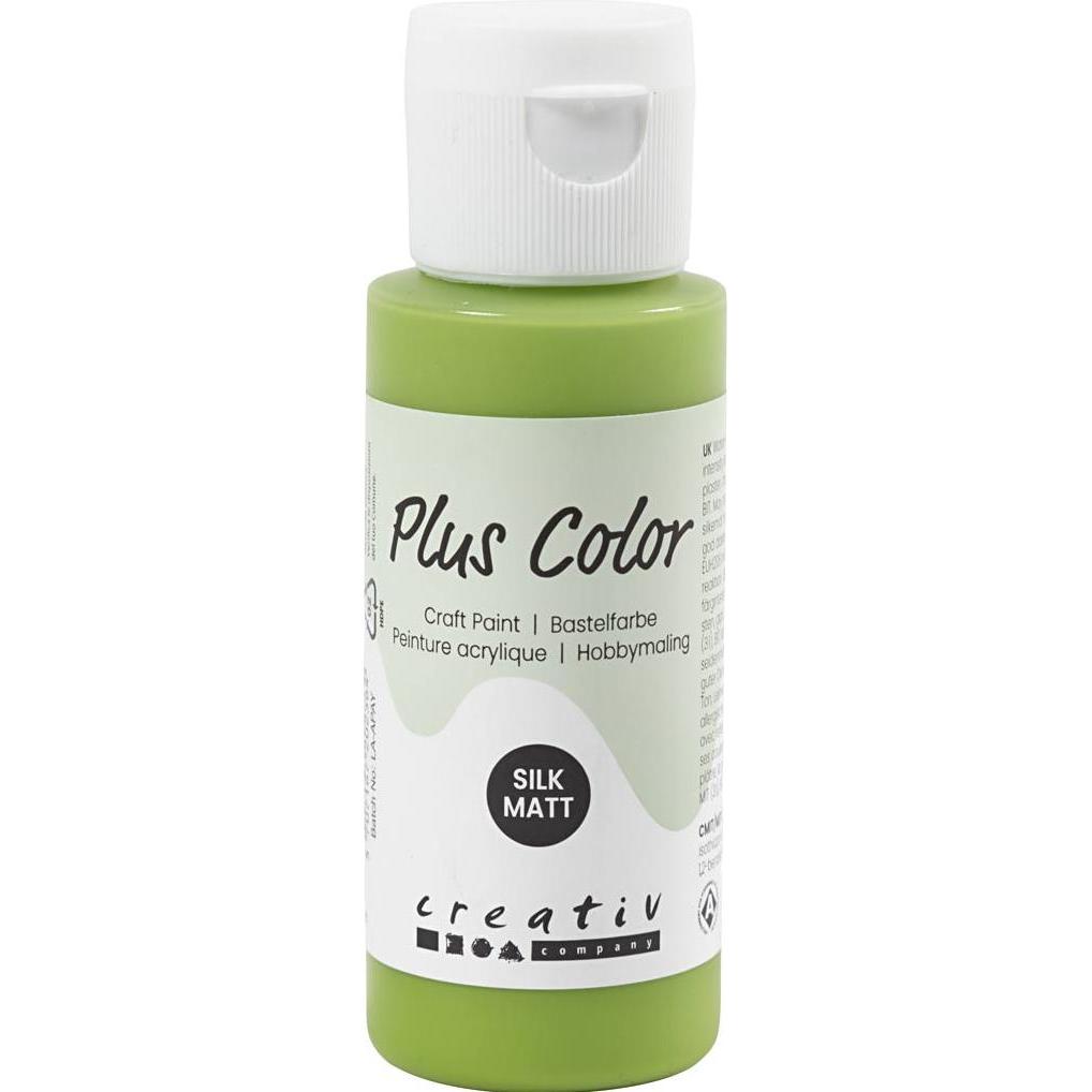 Plus Color, Colore + Vernice per fai da te, Craft Paint (60 ml)