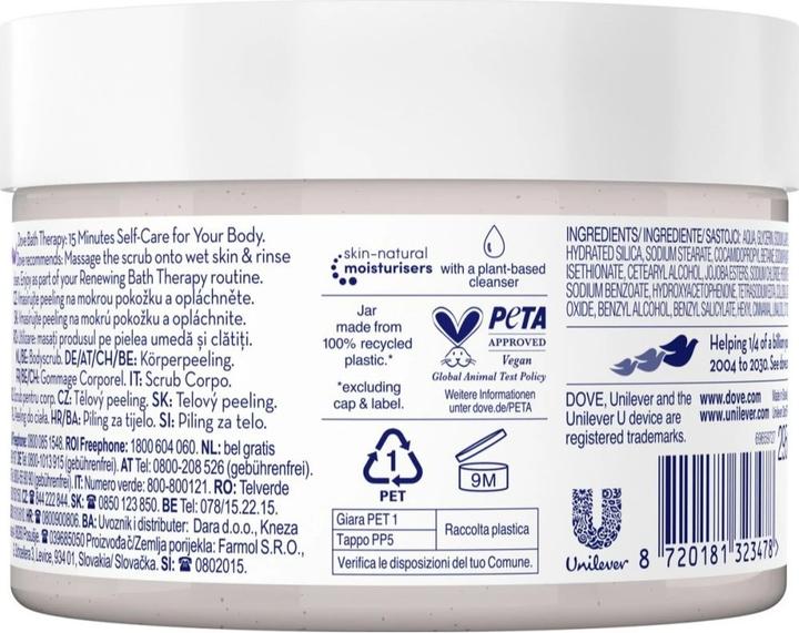 Produktbild Dove Bath Therapy - Renew Body Scrub (295 ml)