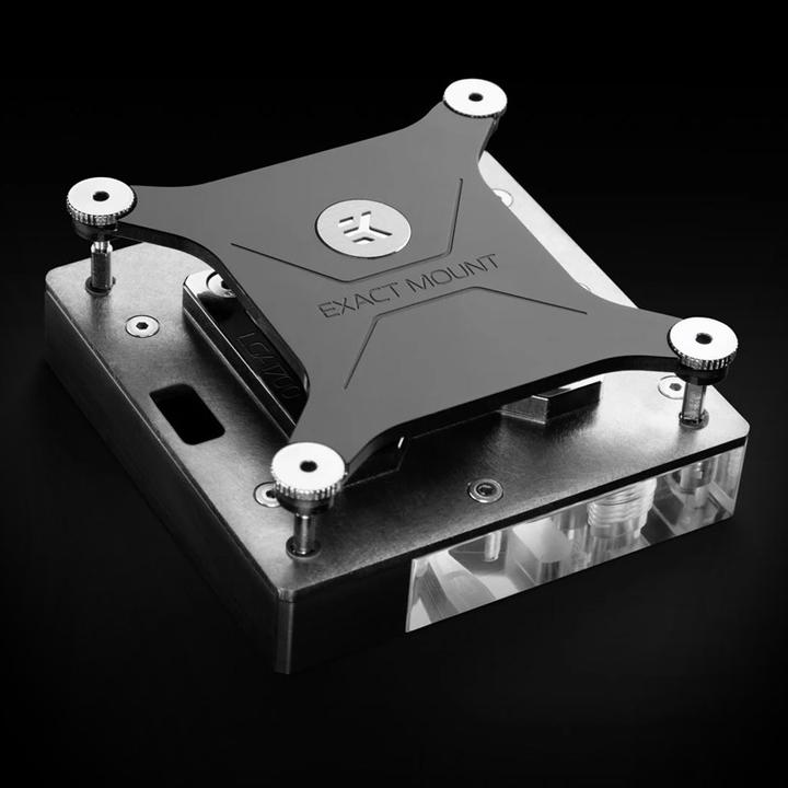 Immagine prodotto EKWB EK-Quantum Velocity² D-RGB CPU Water Cooler - Intel 1200, Nickel + Titanio satinato