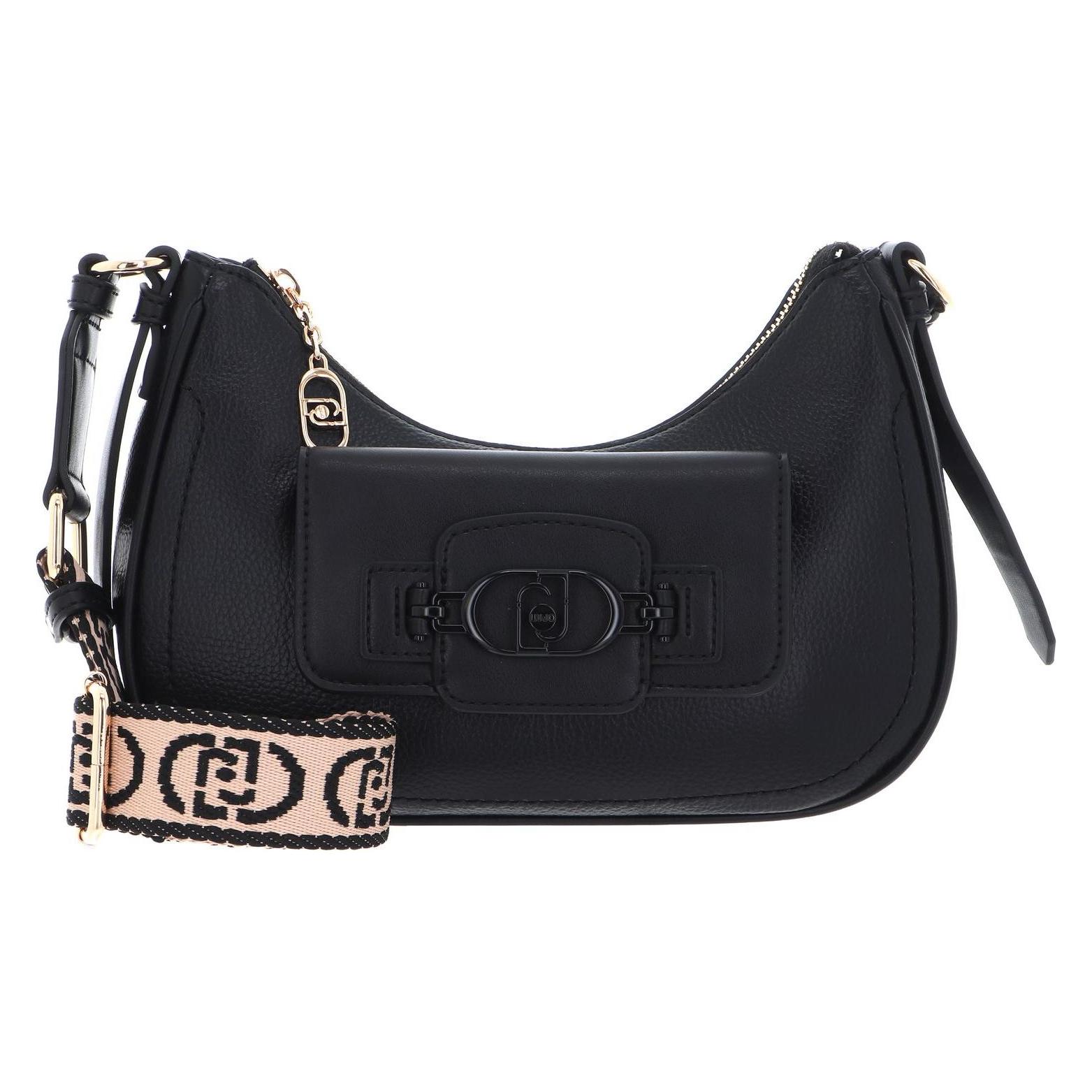 Liu Jo, Damen, Handtasche, Pakuna Ecs Crossbody, Schwarz