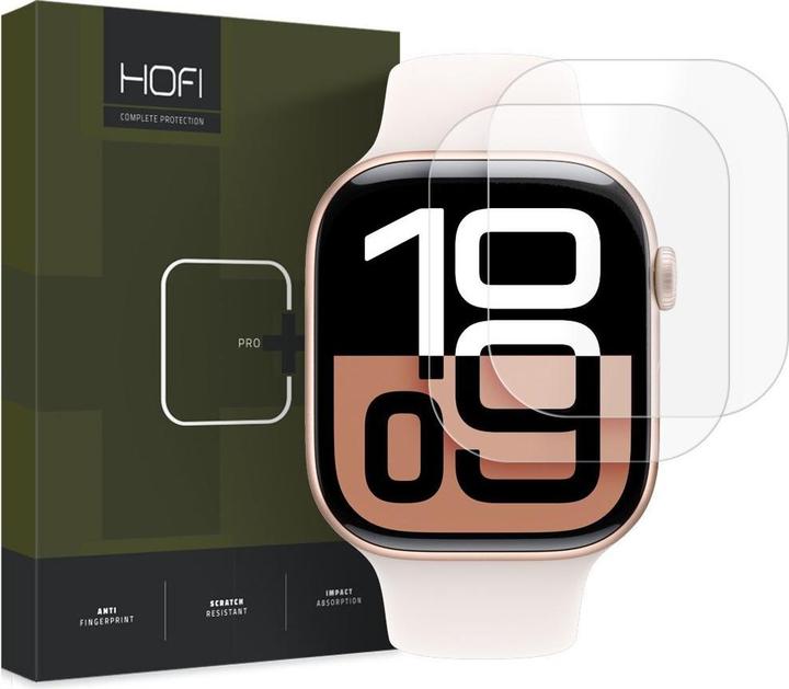 Image du produit Hofi FILM HYDROGEL HYDROFLEX PRO+ 2-PACK APPLE WATCH 10 / 11 (42 MM) CLAIR