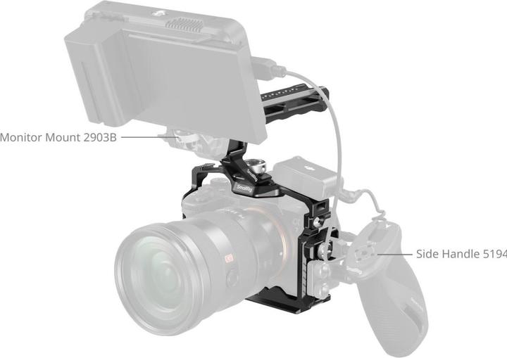 Produktbild SmallRig 3668C Cage Kit for Sony Alpha 7R V / 7 IV / 7S III / 7 V (Cage)