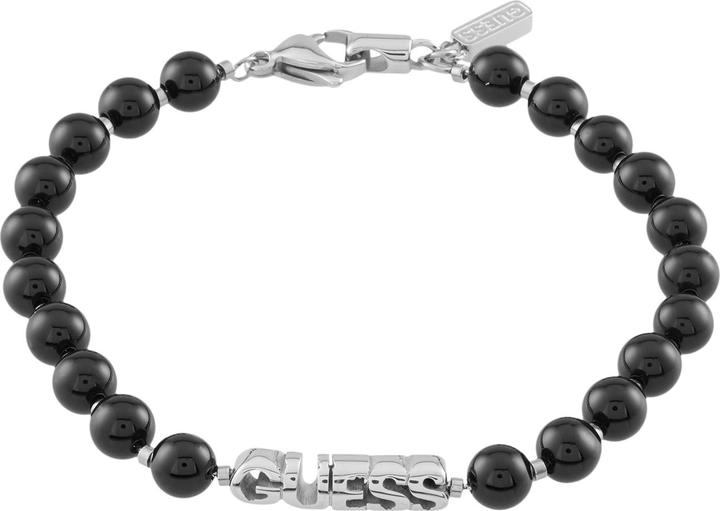 Immagine prodotto Guess Bracciale moderno con perline Edgy Styles JUMB04059JWSTBK - Lunghezza: 21 cm (21 cm, Acciaio inossidabile)