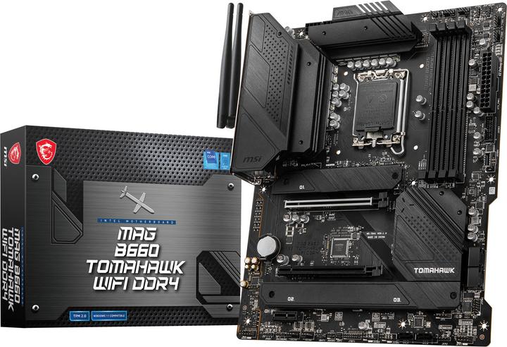Produktbild MSI Mag B660 Tomahawk Wifi (LGA 1700, Intel B660, ATX)