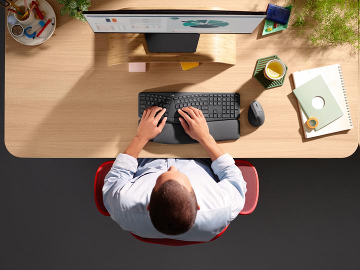 Produktbild Logitech Ergo K860 for Business (DE, Kabellos)