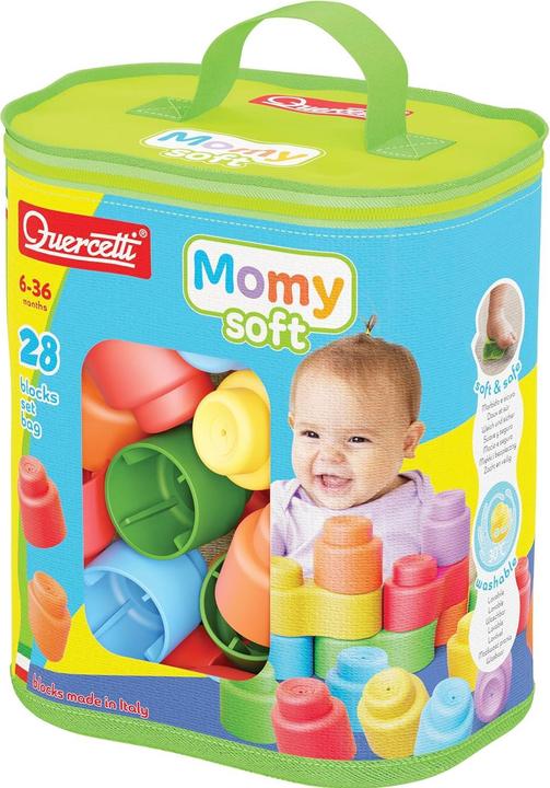 Quercetti Momy Soft Bag NEW 28 pcs
