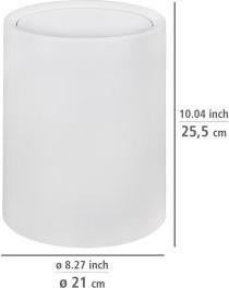 Actual product image Wenko Swing top bin Atri (6 l)