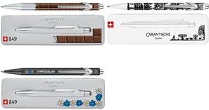 Immagine prodotto Caran d'Ache 849 Scherenschnitt mit Etui (Nero, Argento, 1 x)