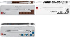 Produktbild Caran d'Ache 849 Scherenschnitt mit Etui (Schwarz, Silber, 1 x)