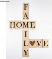 Produktbild Rayher Holz Motiv Herz, FSC Mix Credit, schwarz