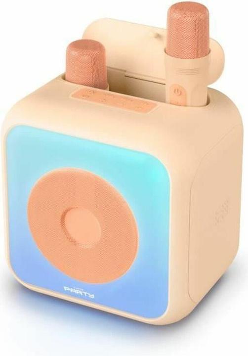 Produktbild Bigben PARTY Karaoke - BT-Speaker-disco lighting-2 micros