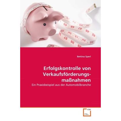 Erfolgskontrolle von Verkaufsförderungsmassnahmen, Fachbücher