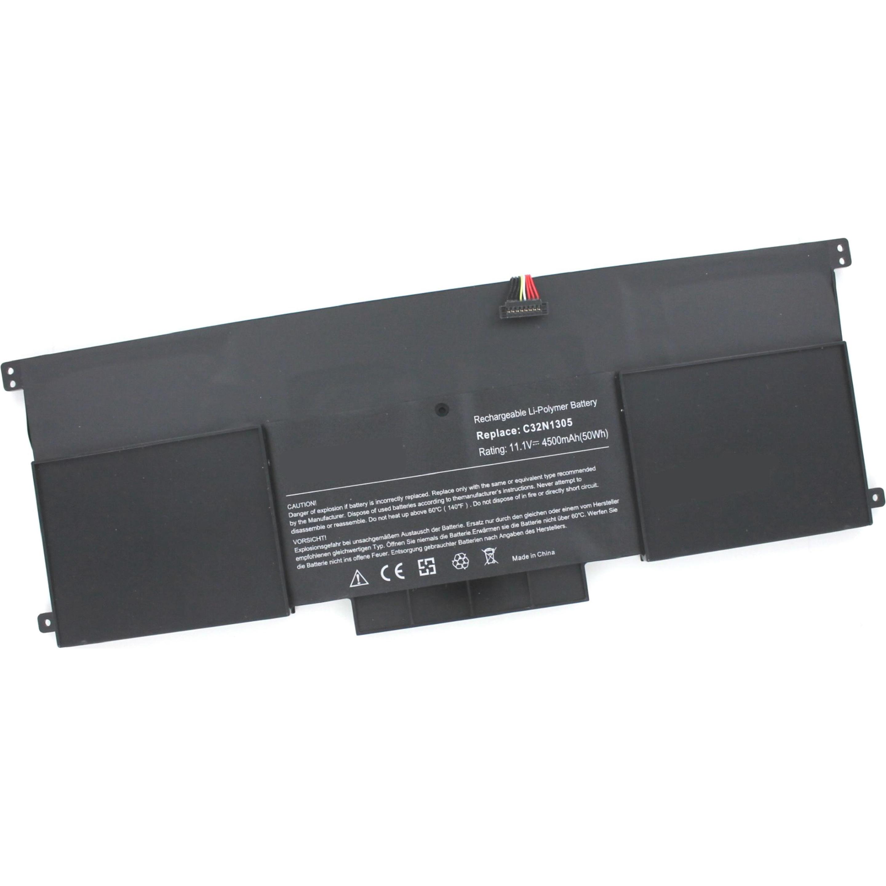 AGI Akku kompatibel mit Asus 0B200-00540000 - Akku - 4.500 mAh (4500 mAh), Notebook Akku, Schwarz