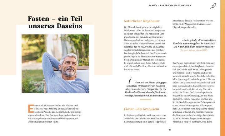 Produktbild Wie neugeboren durch Fasten (Deutsch, Andrea Ciro Chiappa, Edmund Semler, Hellmut Lützner, 2024)