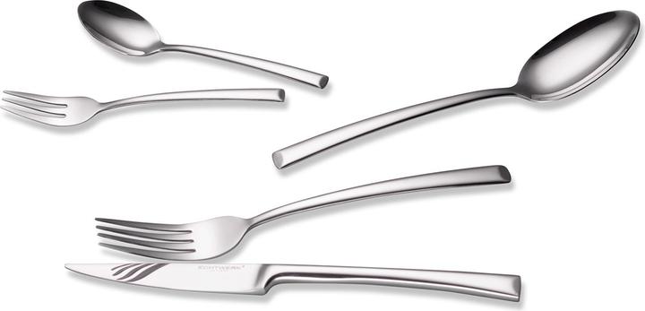 Echtwerk Tafelbesteck "AVELINO" 30 tlg. - Silber (30 pz., Set di posate)