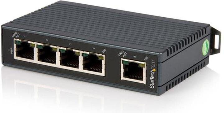 StarTech Industrial 5 Port Fast Ethernet Switch (5 ports)