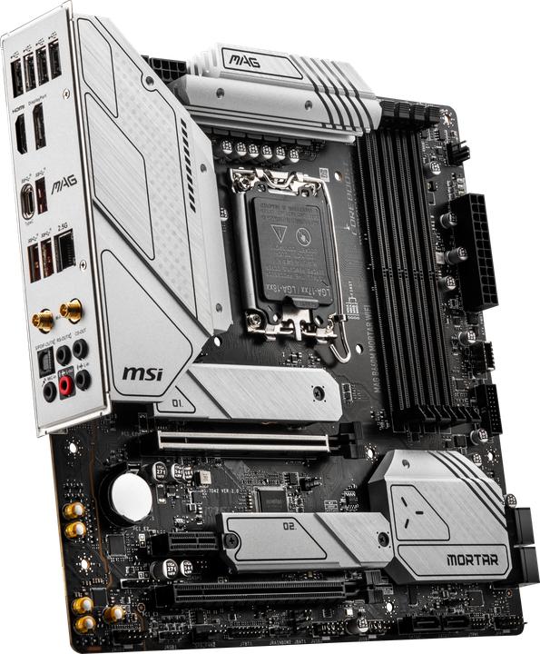 Produktbild MSI MAG B660M MORTAR WIFI (LGA 1700, Intel B660, mATX)
