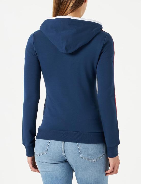 Image du produit Love Moschino Sweat à capuche avec fermeture éclair et impression multicolore (40)