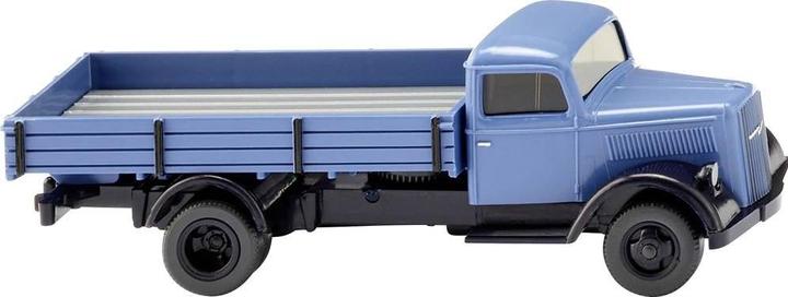 Actual product image Wiking Flatbed lorry (Opel Blitz) - far blue