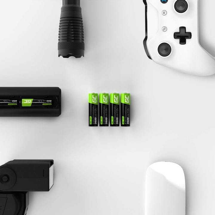 Produktbild GreenCell Akku - 1,2 V (4 Stk., AA, 2600 mAh)