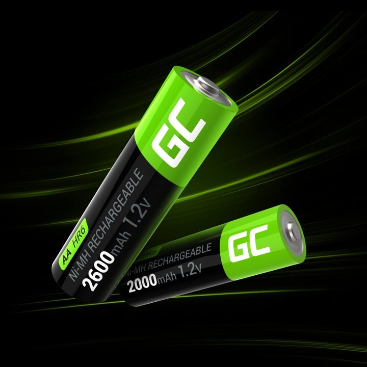 Produktbild GreenCell Akku - 1,2 V (4 Stk., AA, 2600 mAh)