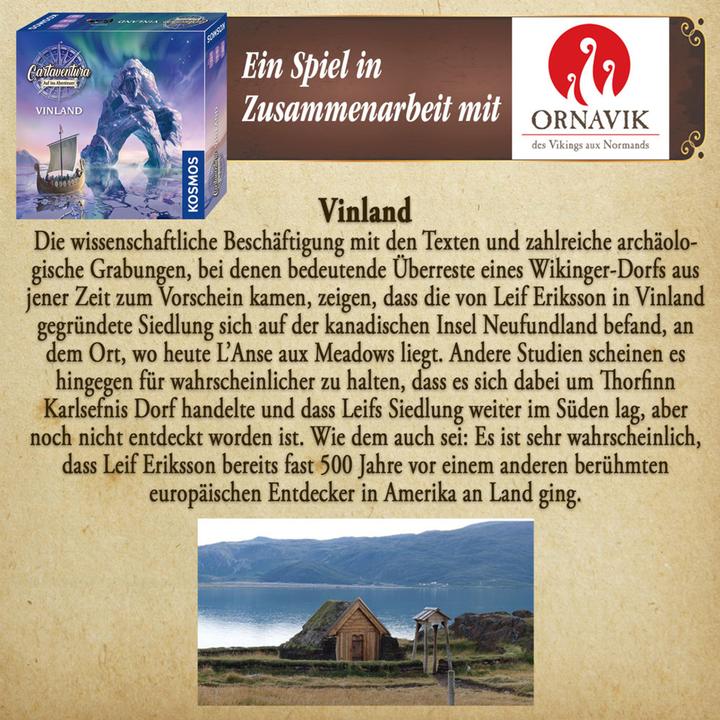 Image du produit Kosmos Cartaventura Vinland (Allemand)