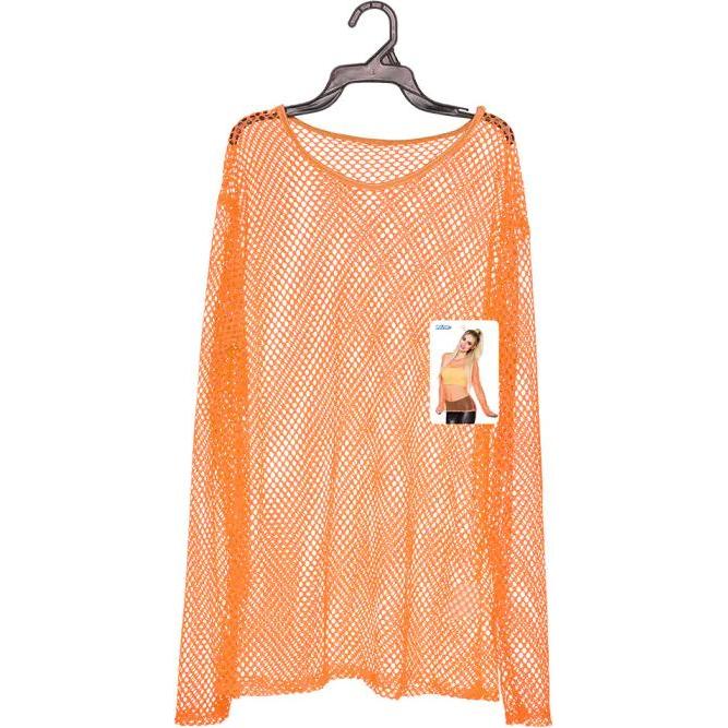 Thumbnail - Boland 80er Fischnetz Shirt Neonfarbig (M, L)