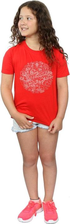 Produktbild Star Wars Christmas Death Star TShirt Mädchen (140, 146)