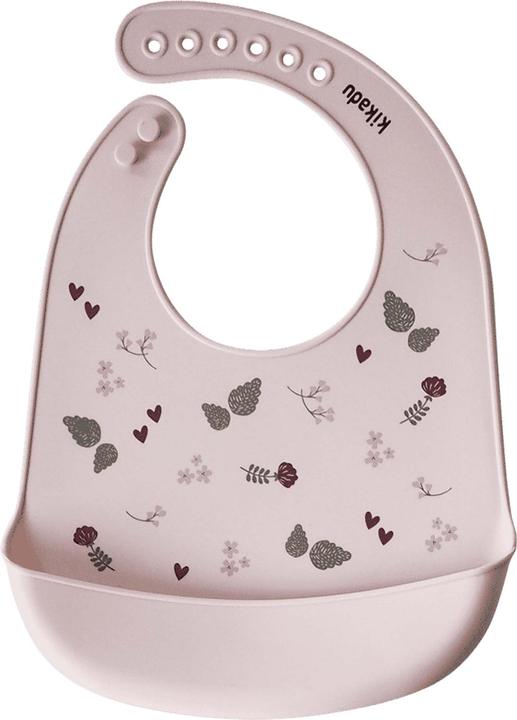 Produktbild Kikadu Silikon-Lätzchen Hase rosa (3 Monate)