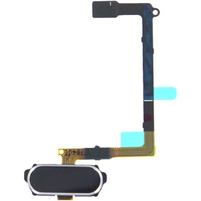 Samsung Galaxy S6 G920F Home Button mit Flex schwarz (Galaxy S6), Mobilgerät Ersatzteile, Schwarz