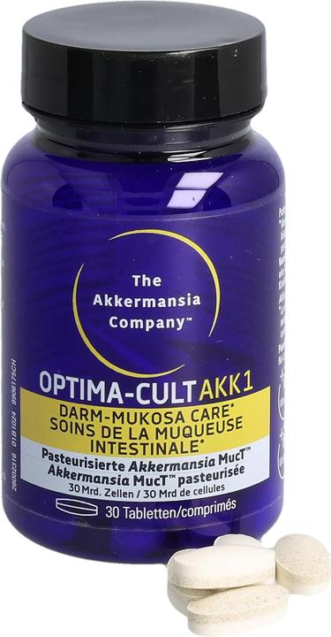 Actual product image Optima-cult AKK1 Tabletten 30 Stk (30 Piece, Pills)