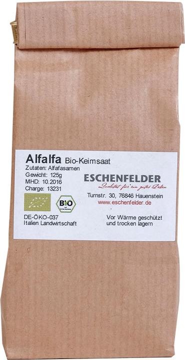 Semi di erba medica biologica (Germogli)