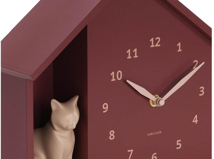 Actual product image Karlsson Wall Clock Siting Cat (24.90 cm)