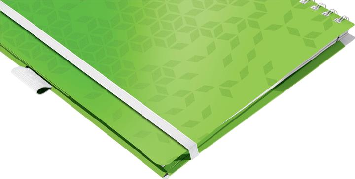 Image du produit Leitz Livre en spirale Wow (A4, À rayures, Couverture rigide)