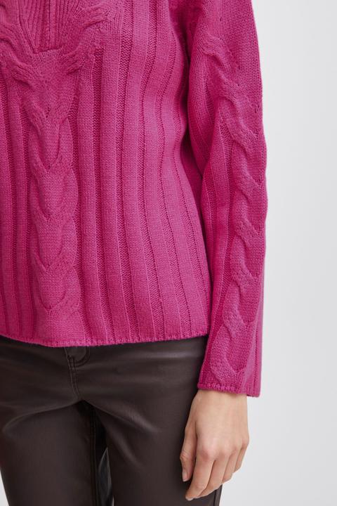 Actual product image B.young BYOTINKA HALFZIP JUMPER - 20813528 (M)