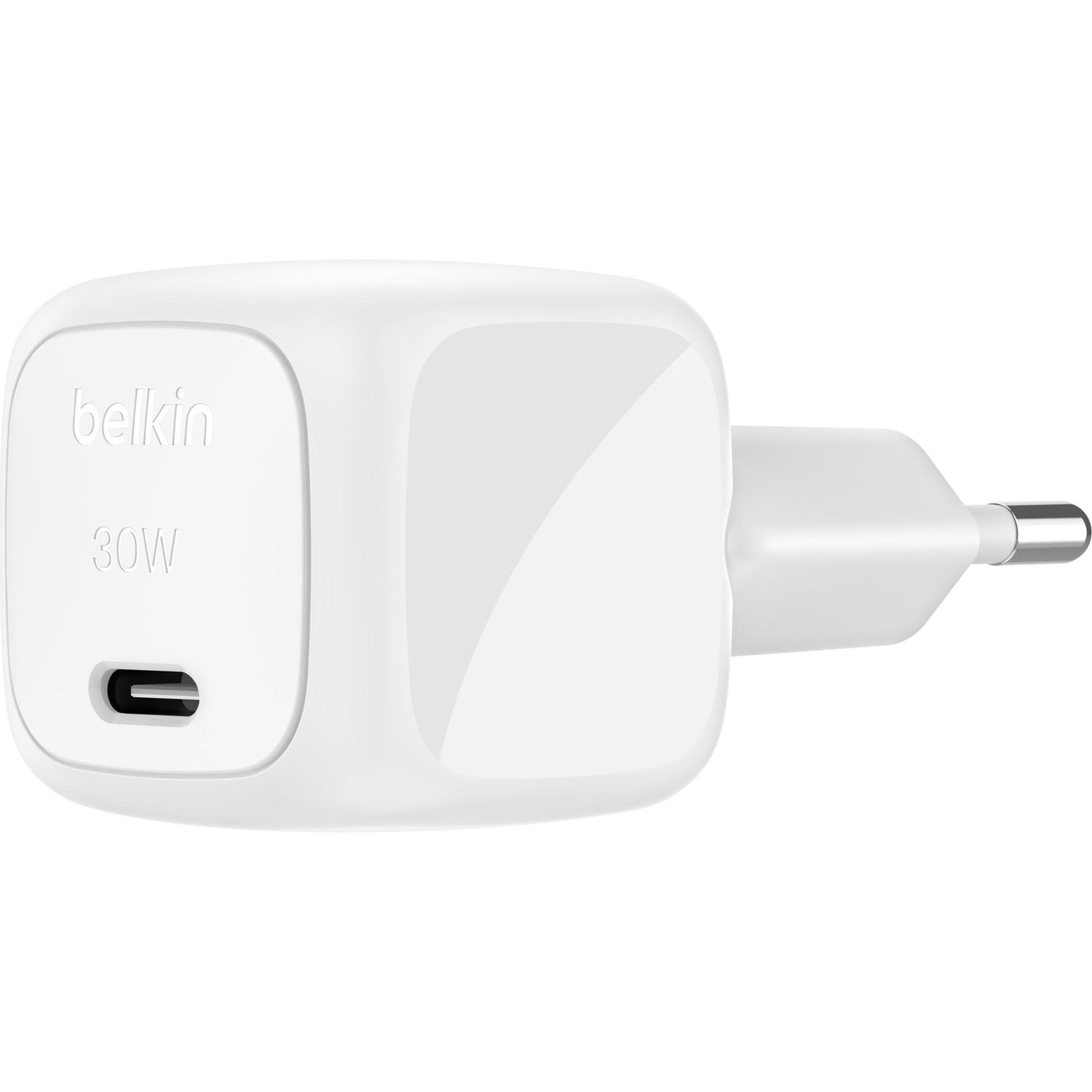 Belkin Boostcharge (30 W, 1 Porzione), Caricatore Usb, Bianco