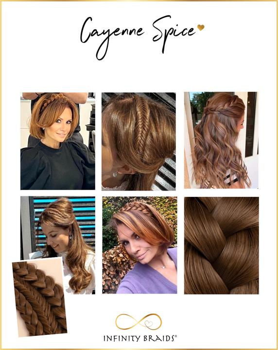 Produktbild Infinity Braids Regular Braid Lizzy Cayenne Spice (Cayenne Spice)