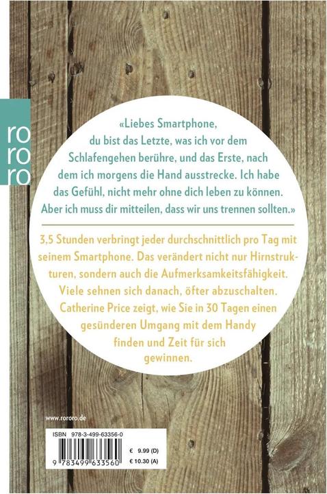 Produktbild Endlich abschalten (Deutsch, Catherine Price, 2018)