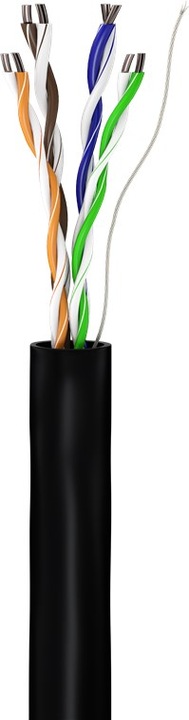 Actual product image Goobay Bulk cable 100.0m CAT 5e robust Schwa (U/UTP, CAT5e, 100 m)